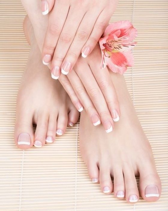French manicure and pedicure at Art of Beauty Café, Bury St Edmunds